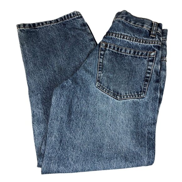 Arizona Jeans Boys 10 Regular Adjustable Waist Med Blue Wash Pockets Pants Loose - Picture 1 of 9